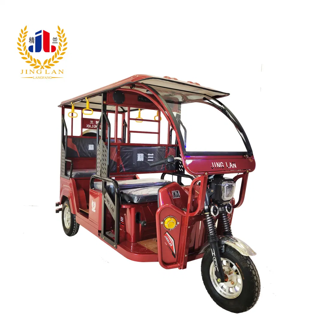 Jinglan′s Third-Generation Upgraded Electric Tricycles Hot Selling, High-Quality Manufacturers Produce Electric Tricycles, Electric Passenger Tricycles