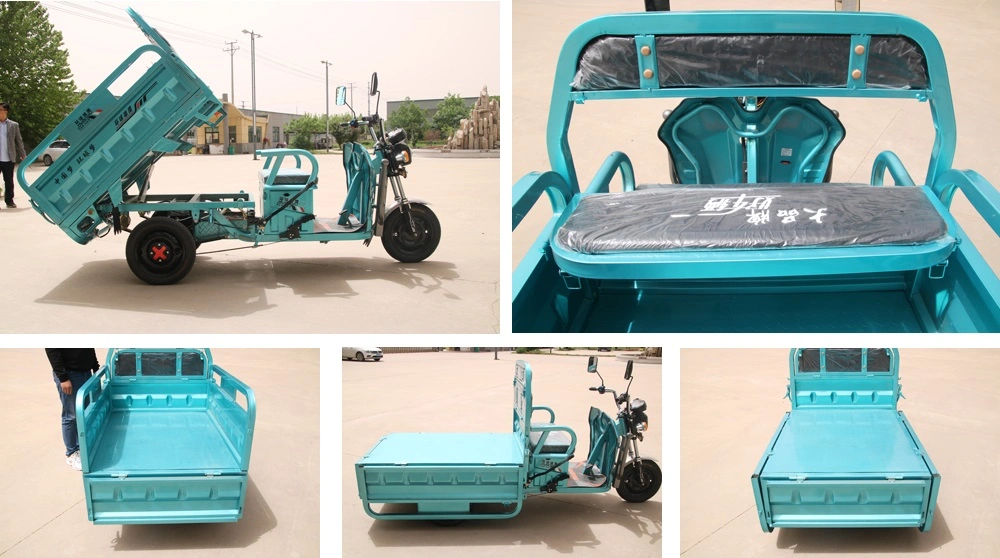 1200W Motor Electric Tricycle Cargo Tricycle Pick up Tricycle