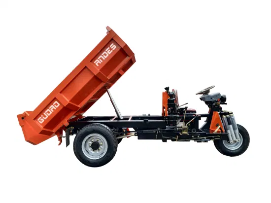 Remise Dumper minier de moto électrique de 2 tonnes/Mini Dumper/Dumper minier/moto de 3 roues/Tricycle électrique